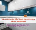 Báo Giá Kính Ốp Bếp Thanh Hóa tại Xưởng